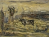 Paesaggio con toro  1946